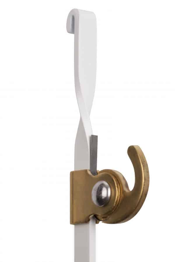 4x10 U Top Museumrod and Heavy Duty Museum Hook - Suitable for use with J-rail Max Picture Hanging System