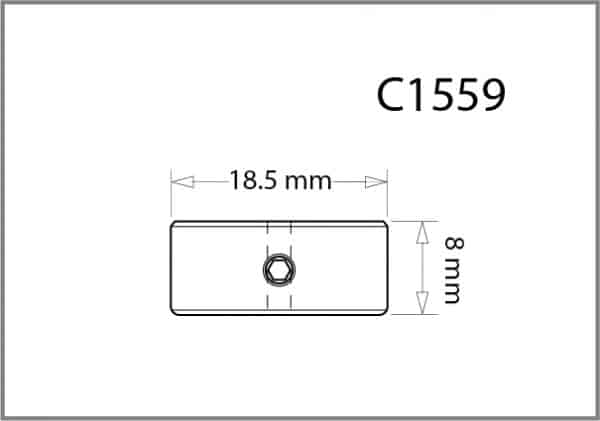Ceiling Shield for 1.5mm Cable Details