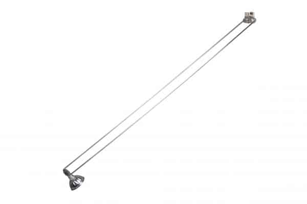 Classic Armature Silver - Suitable for All Multi-rail Picture Hanging Systems, Bulb Sold Separately