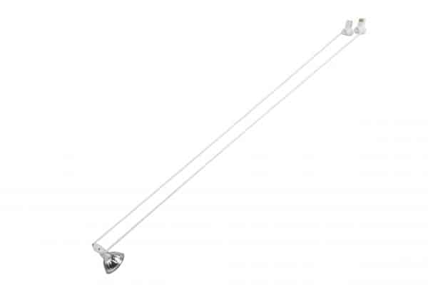 Classic Armature White - Suitable for All Multi-rail Picture Hanging Systems, Bulb Sold Separately