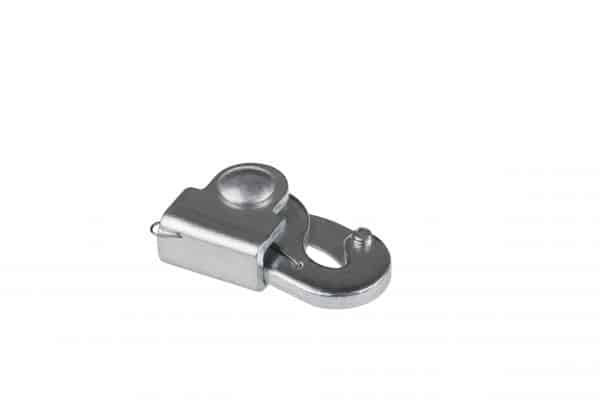 Anti-Theft Hook for 4x4 Rod - Suitable for use with J-rail Max Picture Hanging System to Prevent Theft of Artwork
