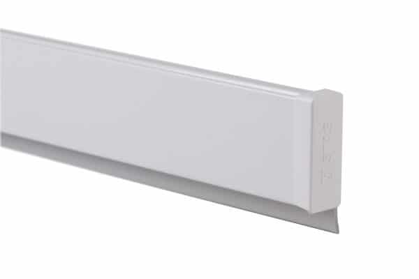 White Paper-Grip and End Cap - Suitable for Hanging Papers, Photos, Drawings, and Unframed Art