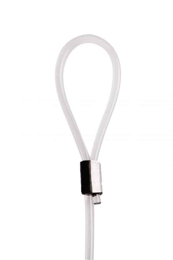 Perlon Cord with Loop - Suitable for Use with J-rail, S-Hook, SmartSpring Hook, and Zipper Hook