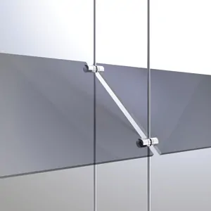 Rendering of Twin Swivel Grip for 6mm Rod - Holds up to 6mm Material