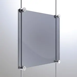 Rendering of Top and Bottom Grip for 6mm Rod - Holds up to 11mm Material