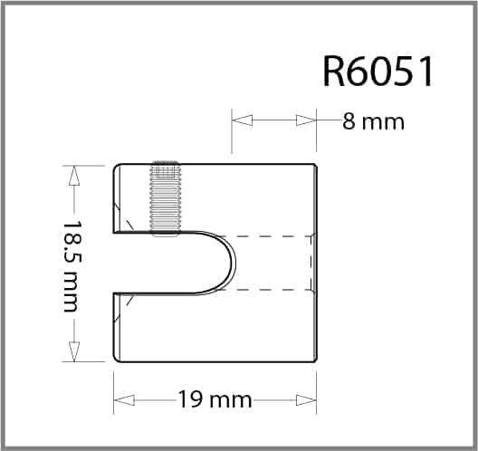 Frame Support for 6mm Rod Details