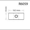 Ceiling Shield for 6mm Rod Details