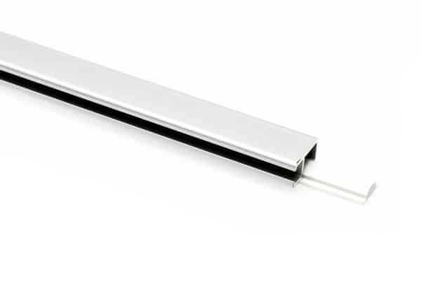 Straight Connector For Mini-rail - Shown with Silver Mini-rail
