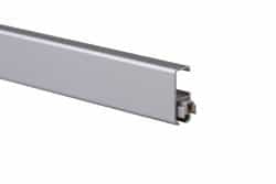 Multi-rail Silver - Lighted Wall Mounted Picture Hanging System, Holds 45kg/m. 91lb/3'