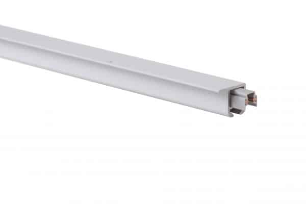 U-rail Multi White - Lighted Ceiling Mounted Picture Hanging System Holds up to 30kg/m, 61/3'