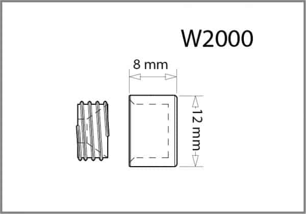 12mm Diameter Screw Cover Cap Details