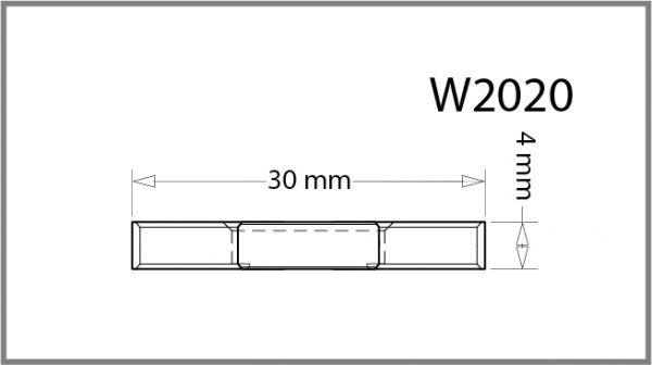 30mm Diameter 4-Way Panel Connector Details - Suitable for use with 30mm Diameter Standoffs